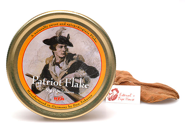 Patriot Flake Pipe tobacco 50g Tin Patriot Flake Pipe tobacco 50g Tin